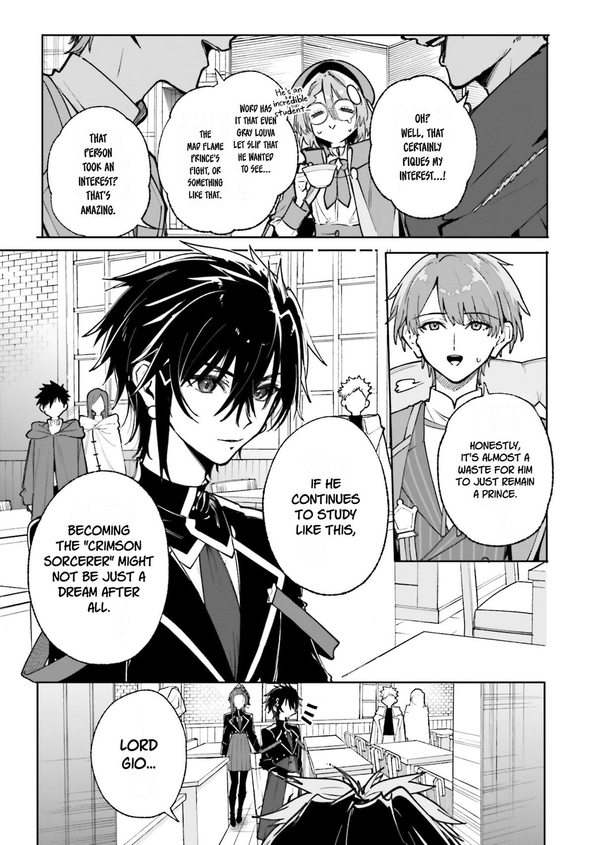 Majutsushi Kunon wa Mieteiru Chap 40 - Next Chap 41