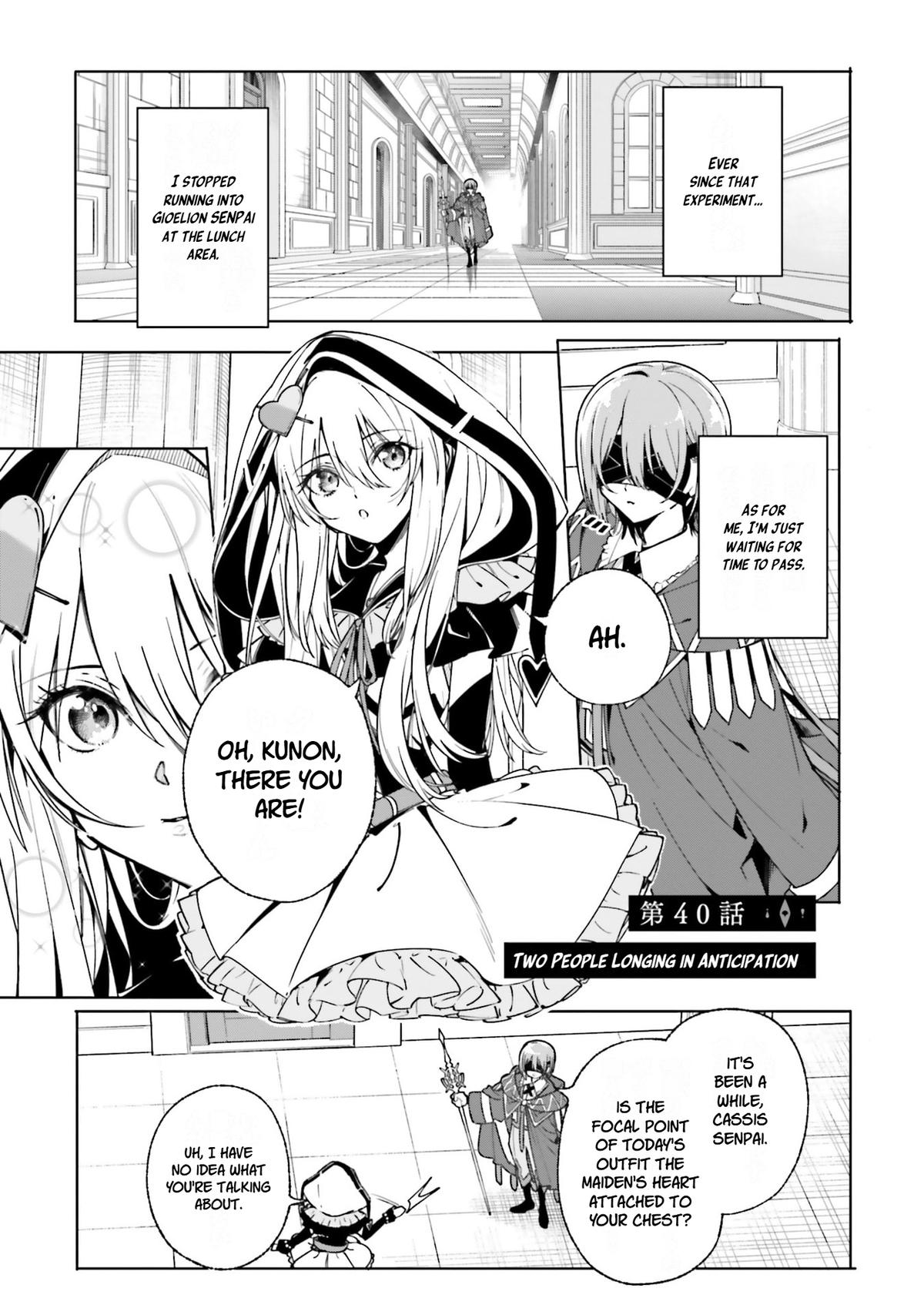 Majutsushi Kunon wa Mieteiru Chap 40 - Next Chap 41