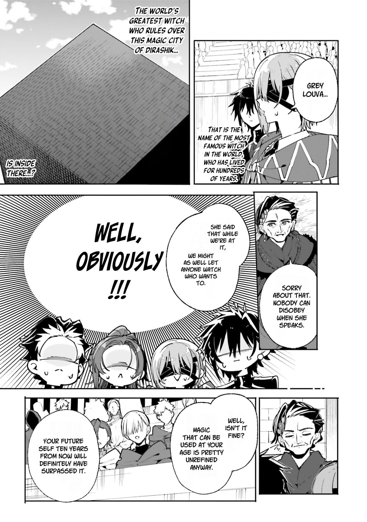 Majutsushi Kunon wa Mieteiru Chap 40 - Next Chap 41