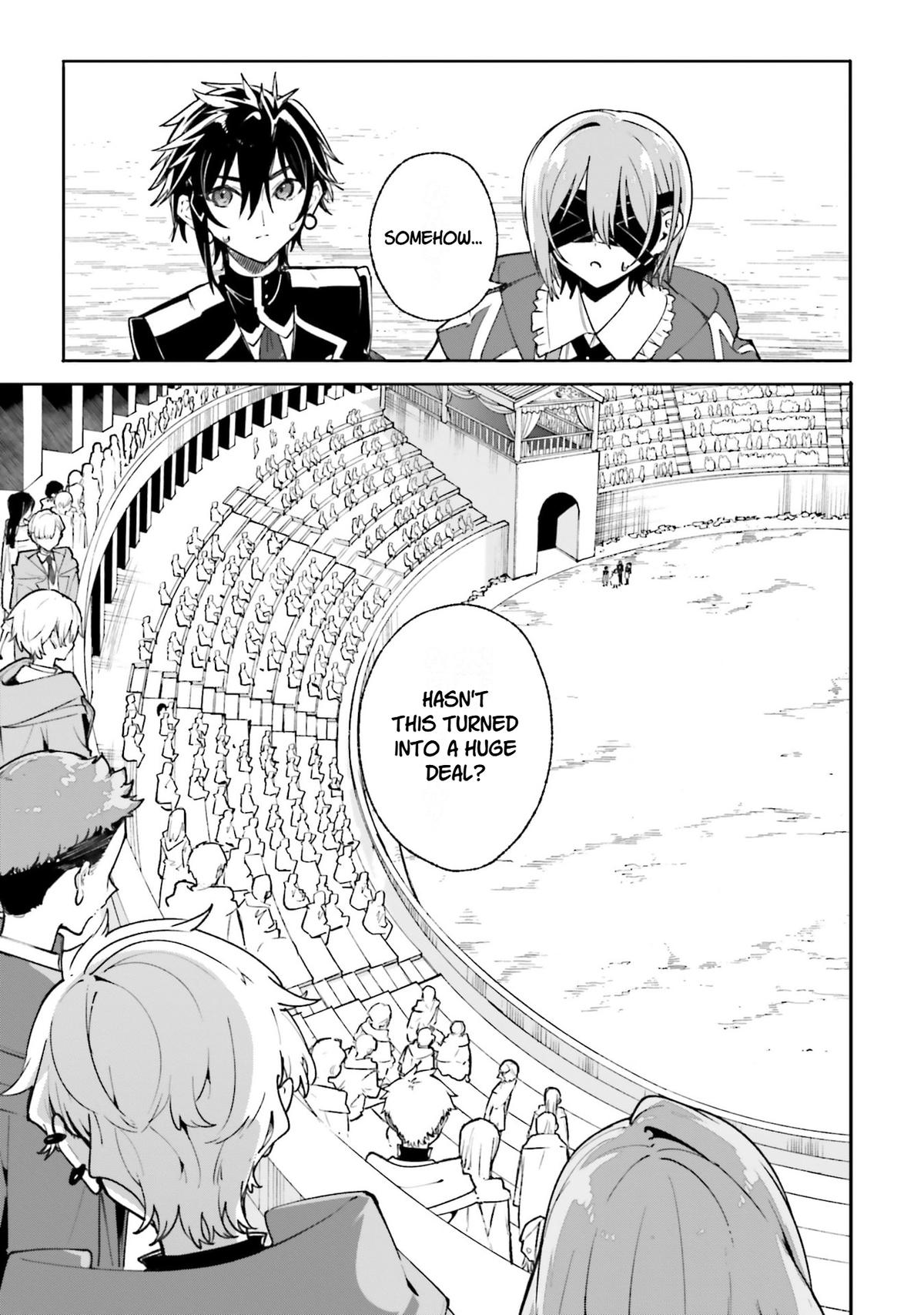 Majutsushi Kunon wa Mieteiru Chap 40 - Next Chap 41