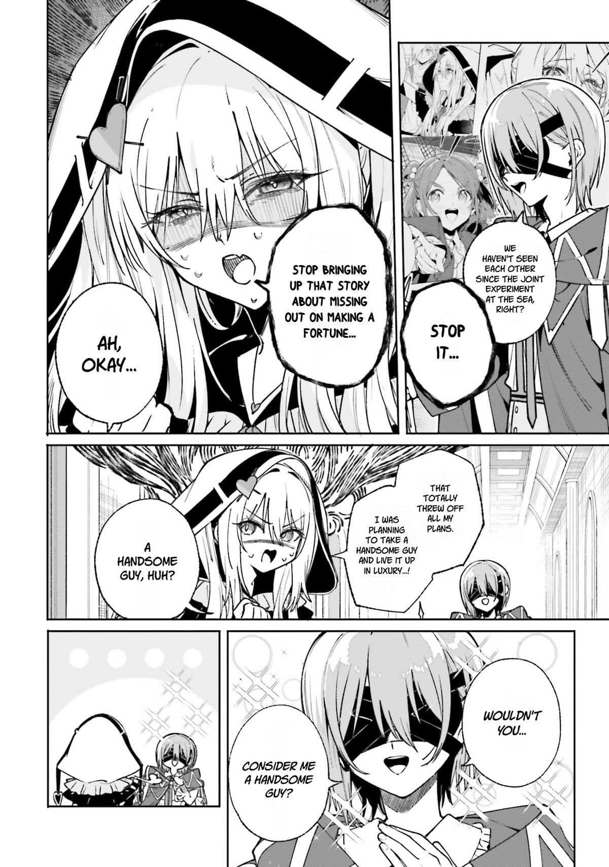 Majutsushi Kunon wa Mieteiru Chap 40 - Next Chap 41