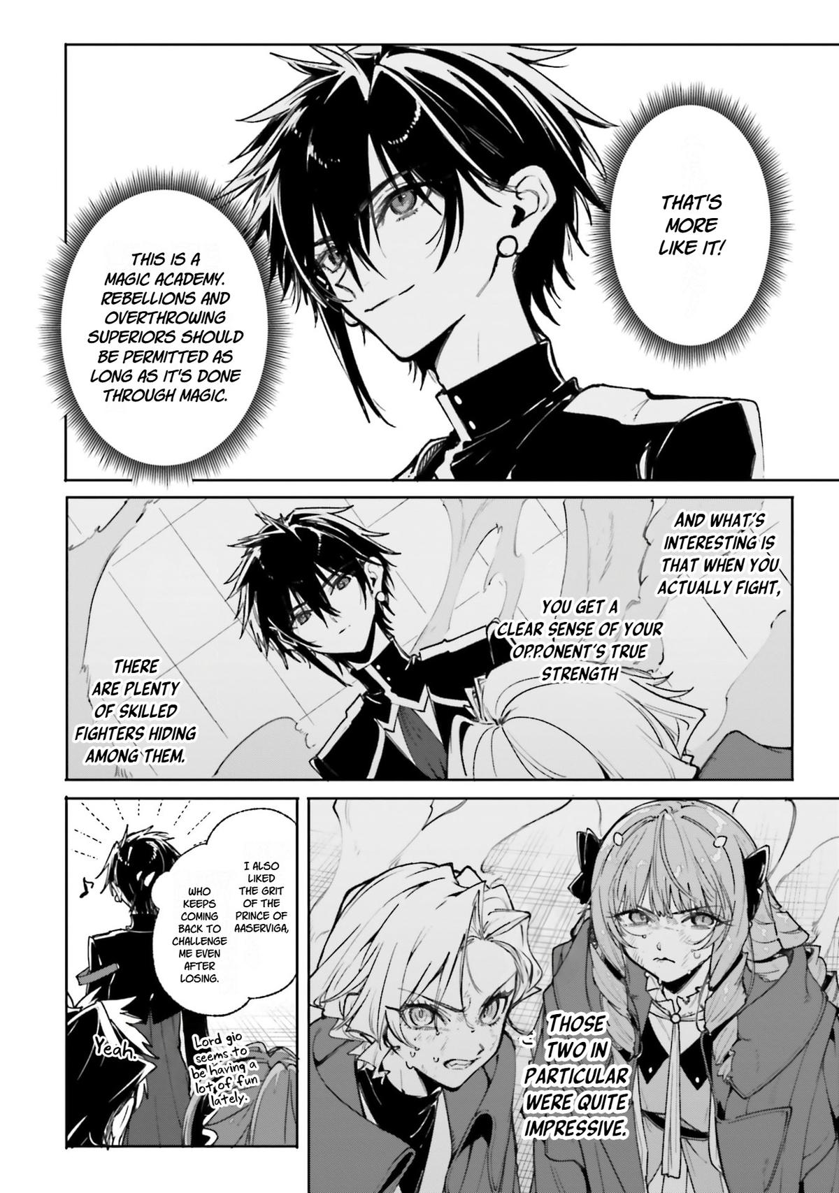 Majutsushi Kunon wa Mieteiru Chap 40 - Next Chap 41