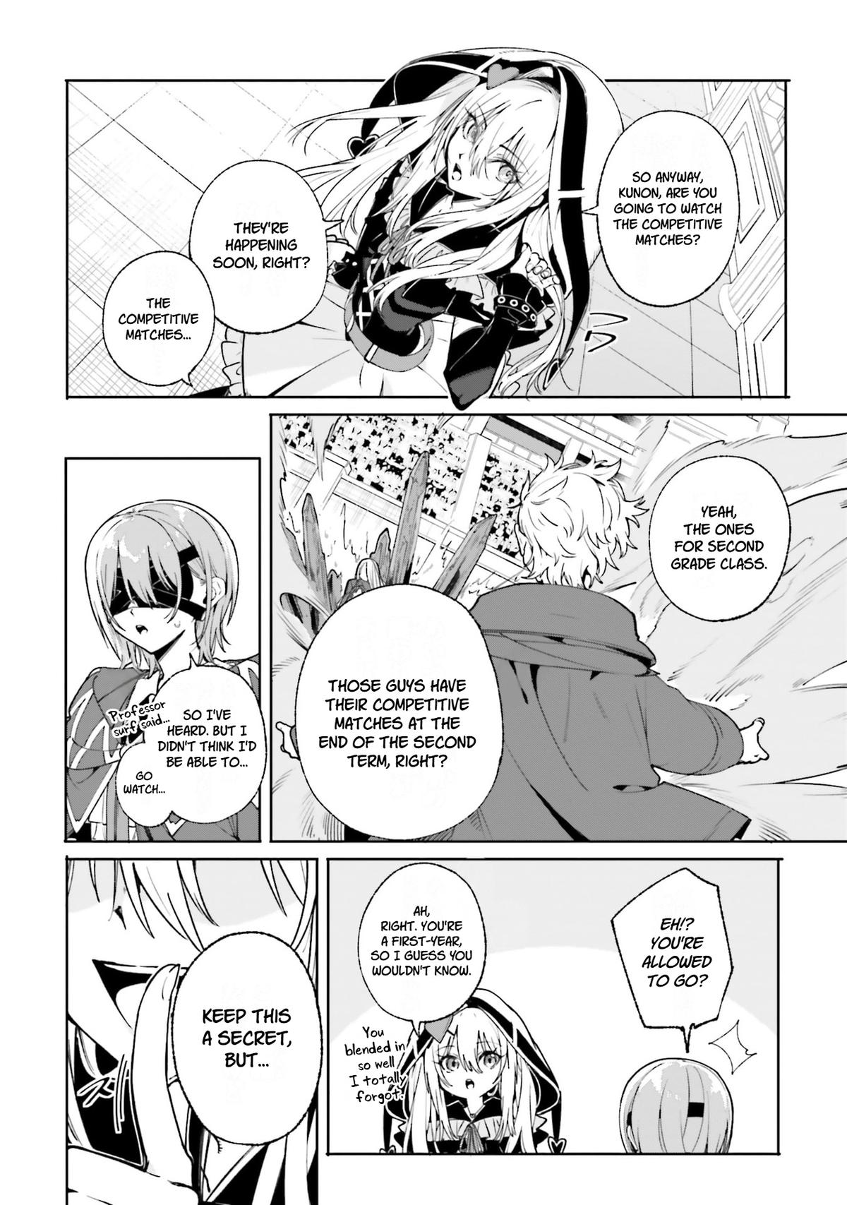 Majutsushi Kunon wa Mieteiru Chap 40 - Next Chap 41