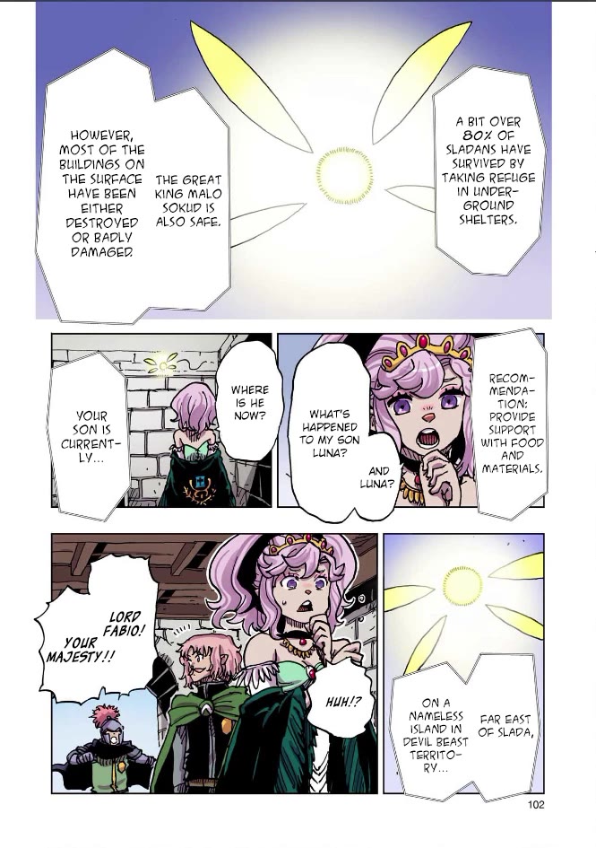 Clevatess - Maju no O to Akago to Kabane no Yusha Chap 72 - Next Chap 73