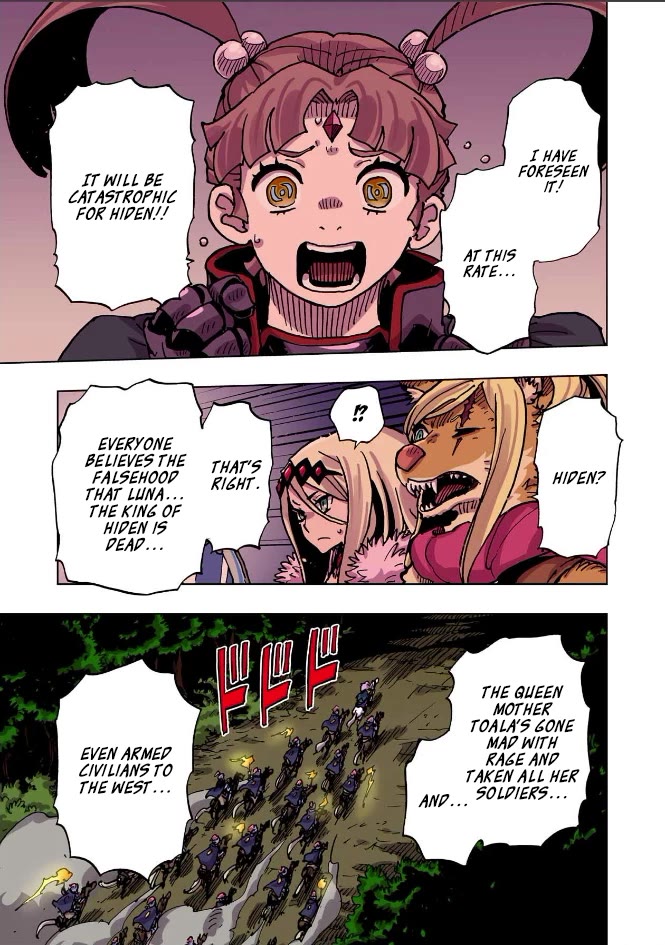 Clevatess - Maju no O to Akago to Kabane no Yusha Chap 73 - Next Chap 74