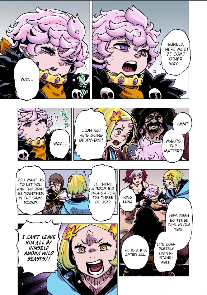 Clevatess - Maju no O to Akago to Kabane no Yusha Chap 73 - Next Chap 74