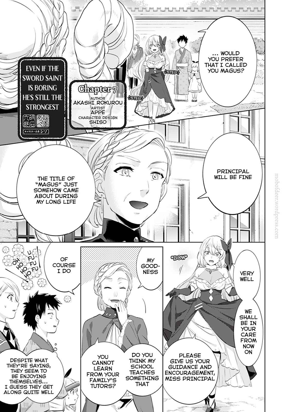 Jimi na Kensei wa Sore Demo Saikyou desu Chap 7 - Next Chap 8