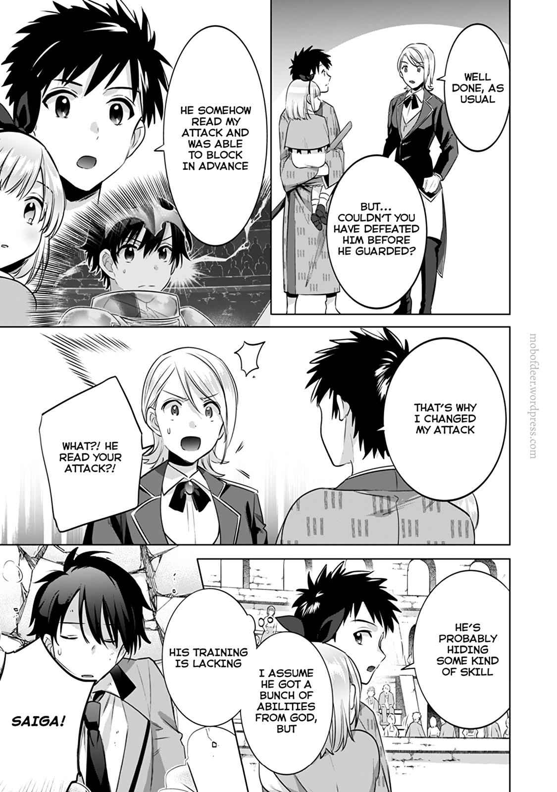 Jimi na Kensei wa Sore Demo Saikyou desu Chap 8 - Next Chap 9