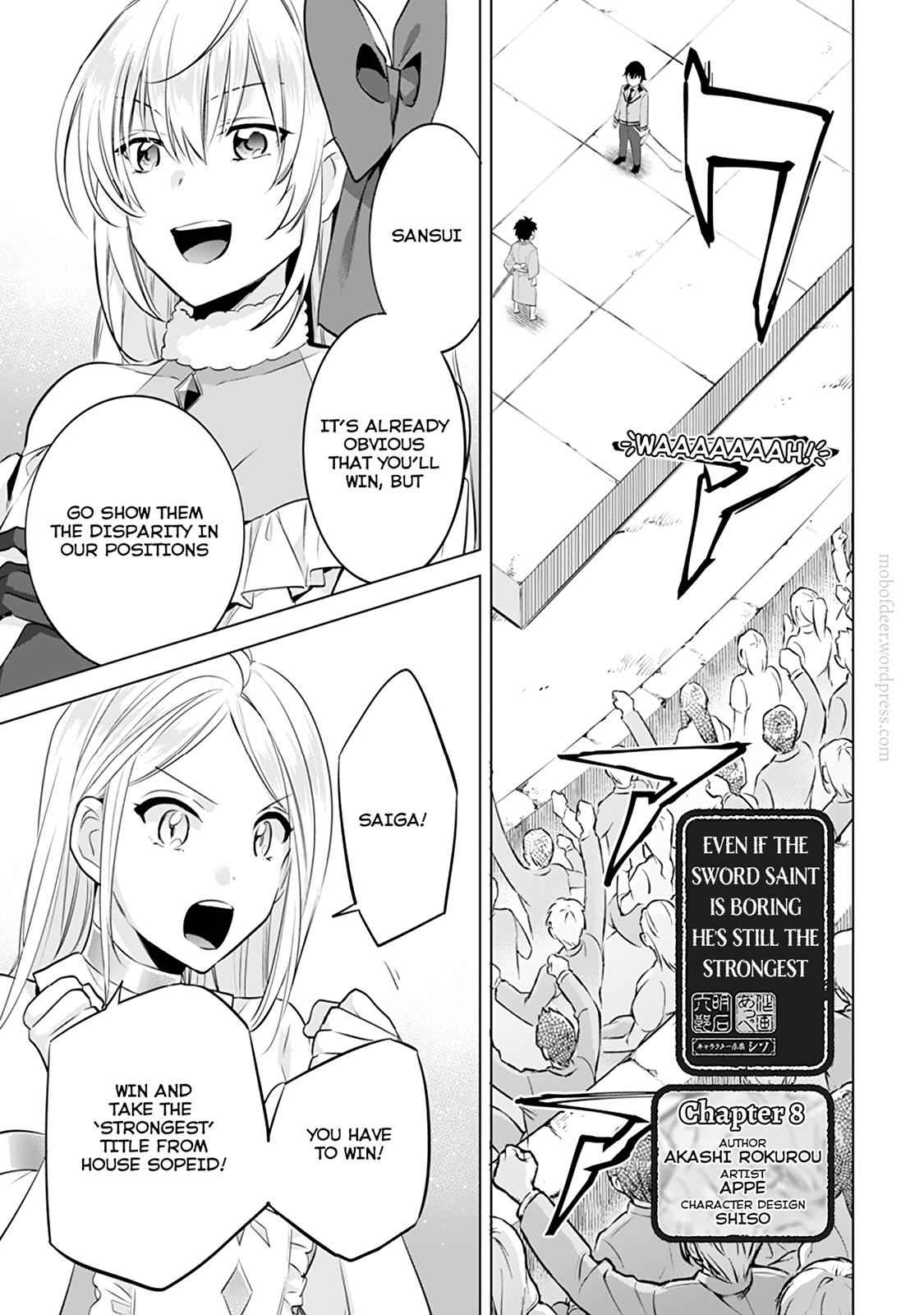 Jimi na Kensei wa Sore Demo Saikyou desu Chap 8 - Next Chap 9