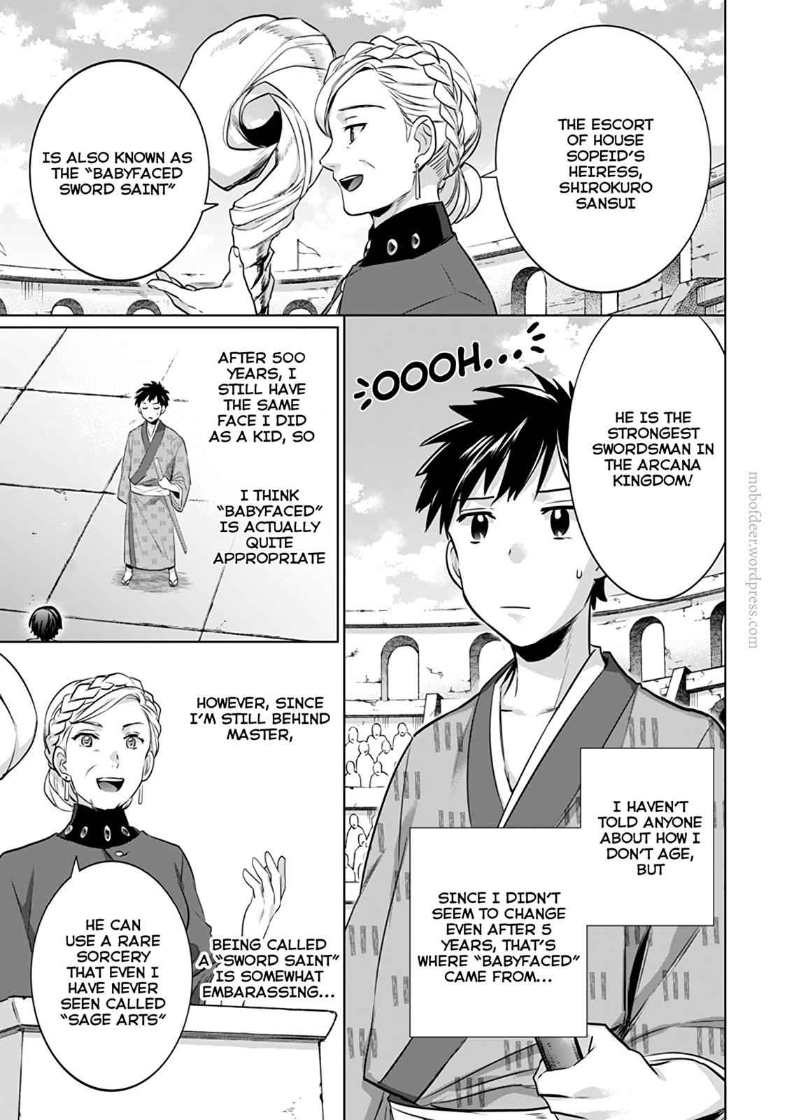 Jimi na Kensei wa Sore Demo Saikyou desu Chap 8 - Next Chap 9