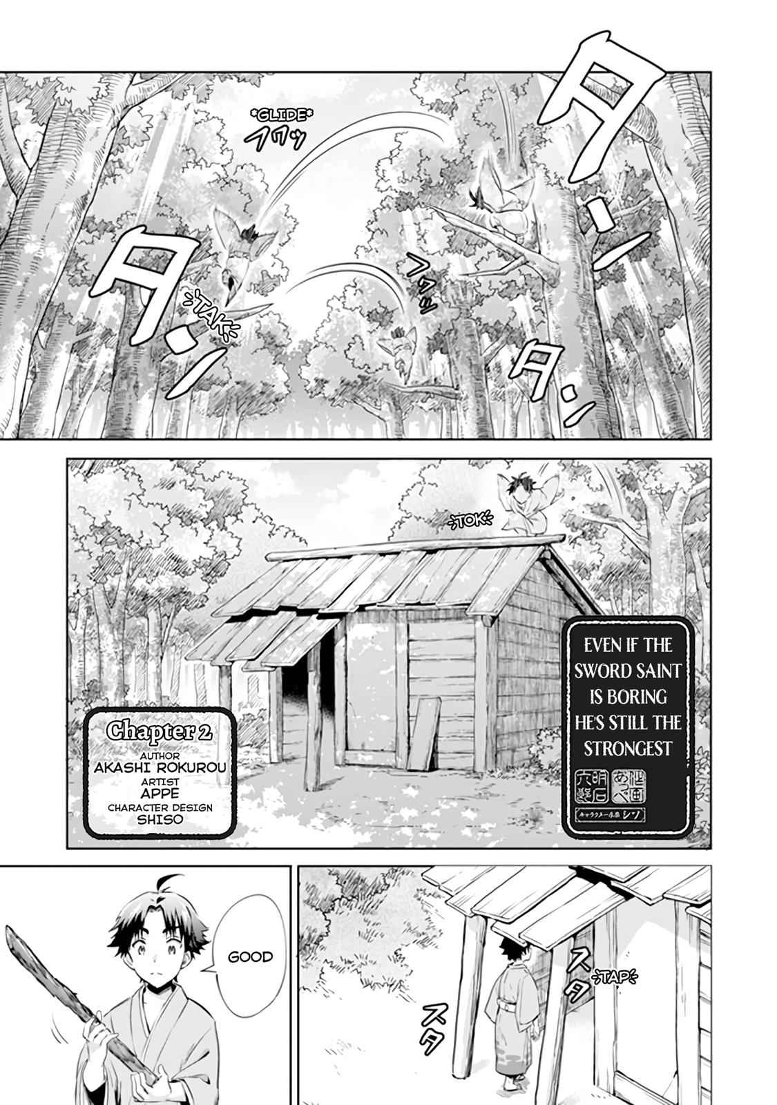 Jimi na Kensei wa Sore Demo Saikyou desu Chap 2 - Next Chap 3