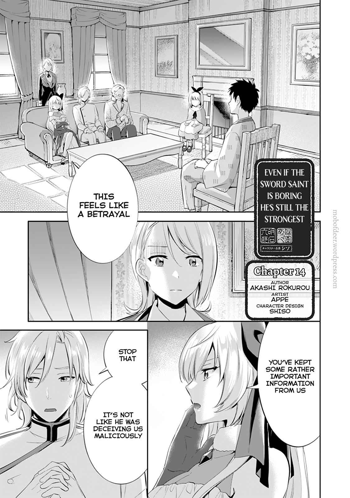 Jimi na Kensei wa Sore Demo Saikyou desu Chap 14 - Next Chap 15