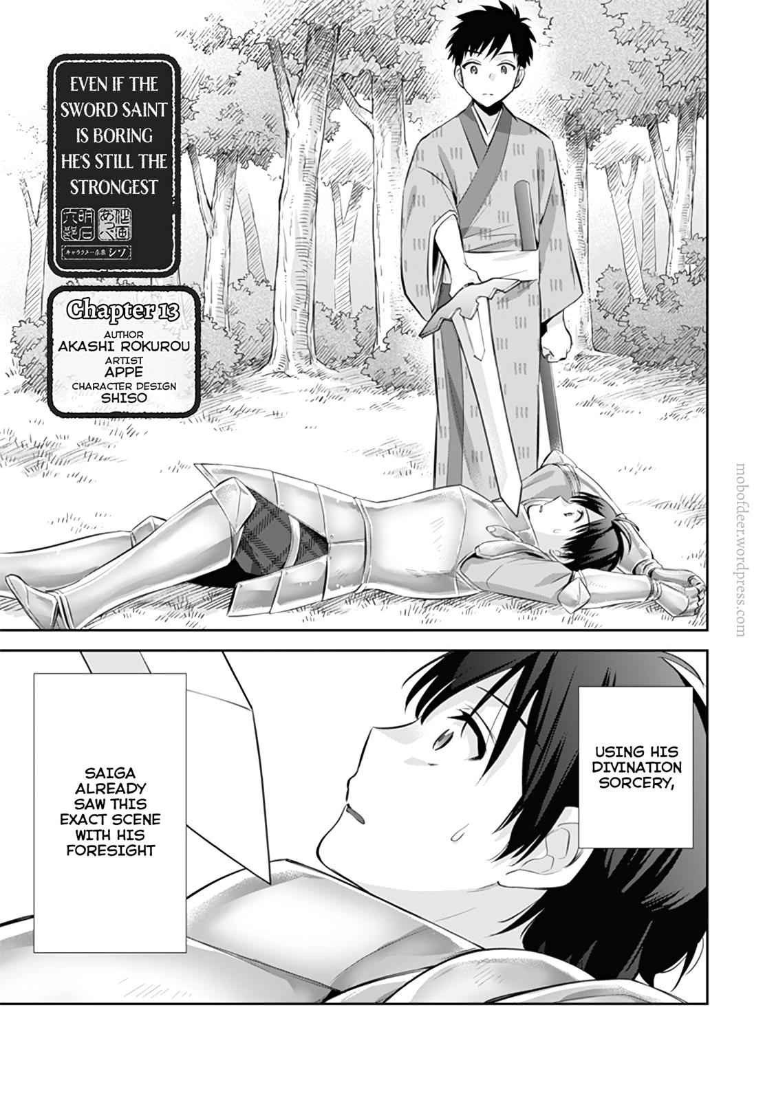 Jimi na Kensei wa Sore Demo Saikyou desu Chap 13 - Next Chap 14