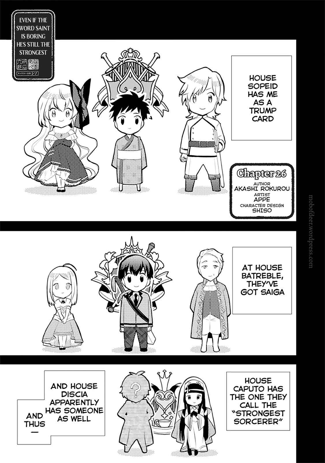 Jimi na Kensei wa Sore Demo Saikyou desu Chap 26 - Next Chap 27