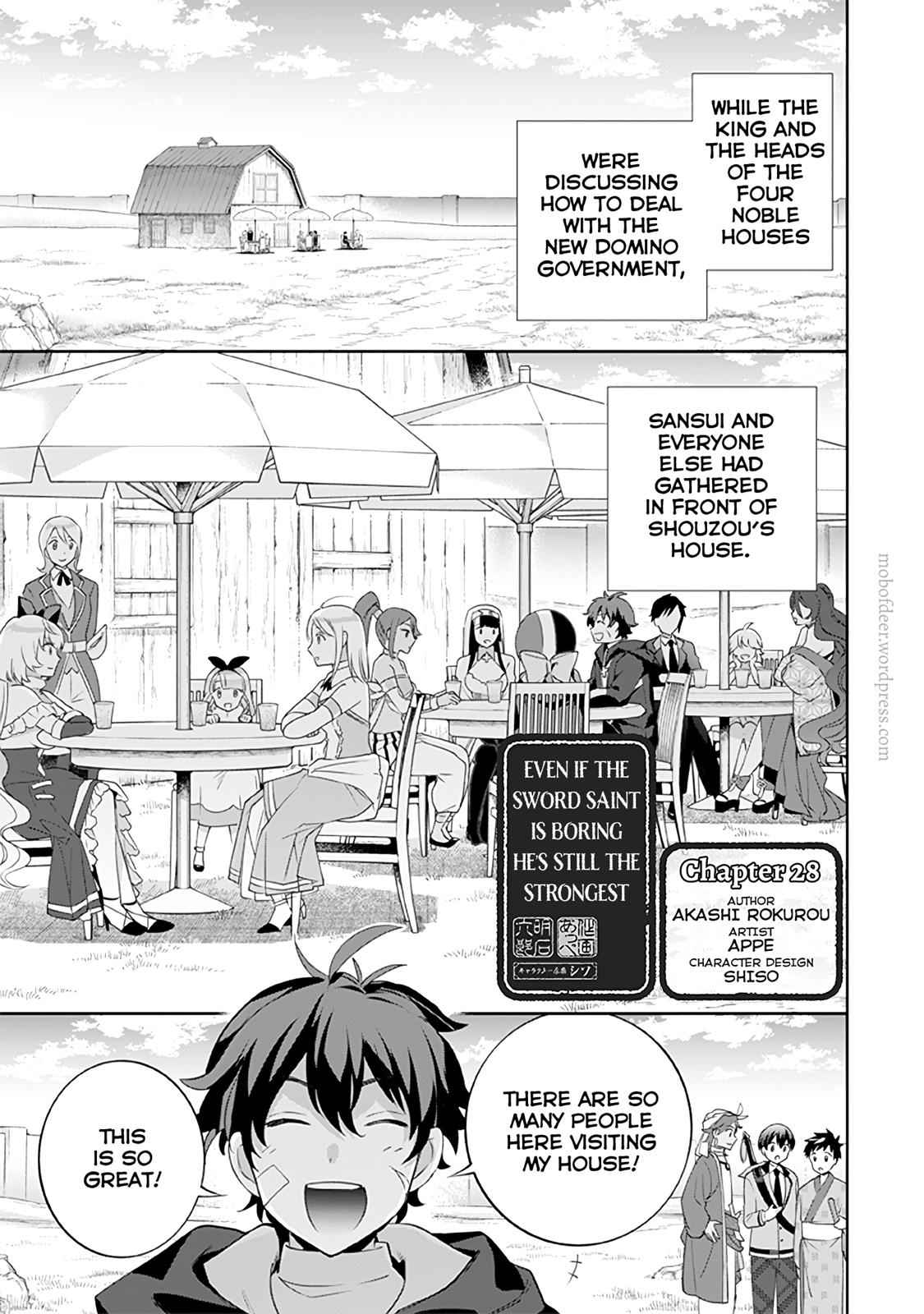 Jimi na Kensei wa Sore Demo Saikyou desu Chap 28 - Next Chap 29