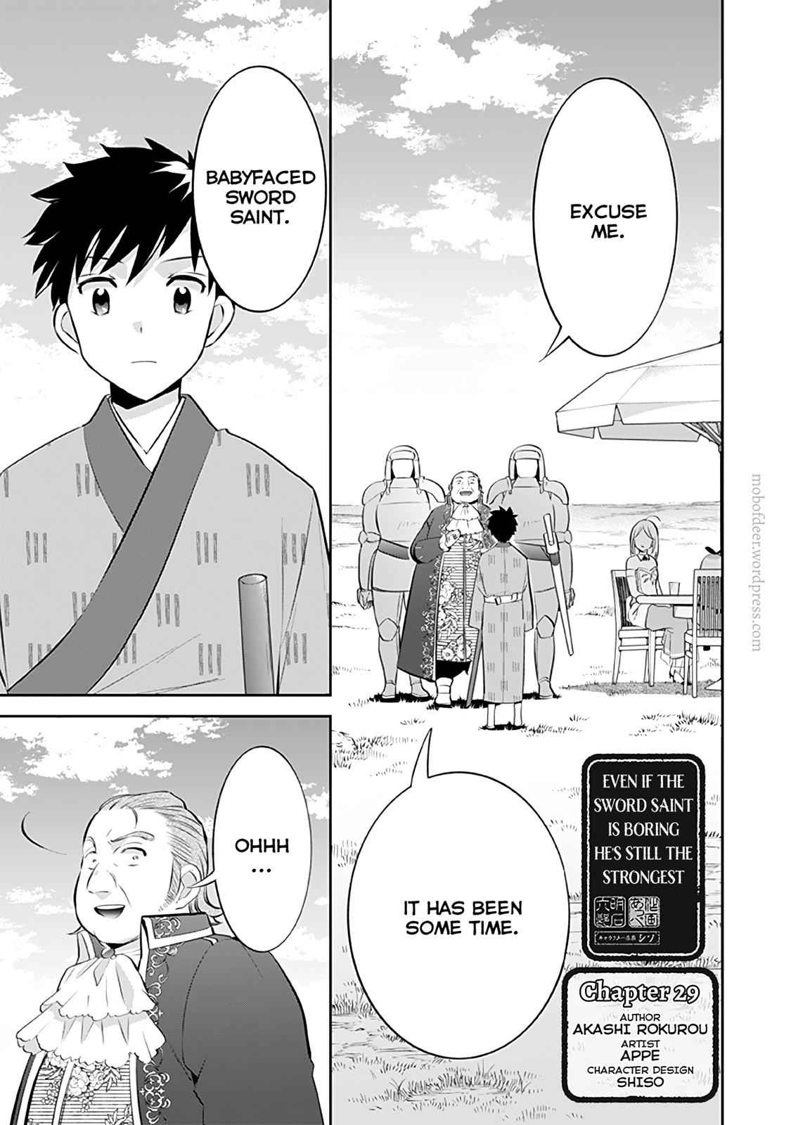 Jimi na Kensei wa Sore Demo Saikyou desu Chap 29 - Next Chap 30