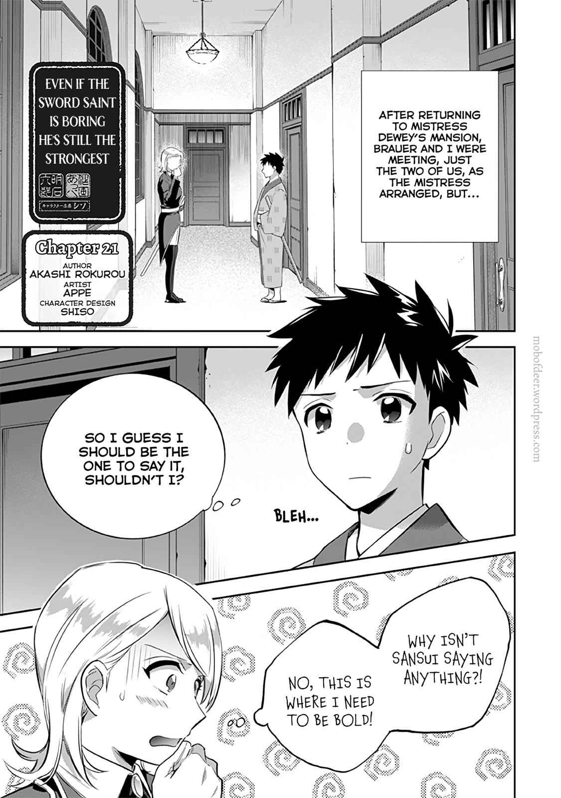 Jimi na Kensei wa Sore Demo Saikyou desu Chap 21 - Next Chap 22