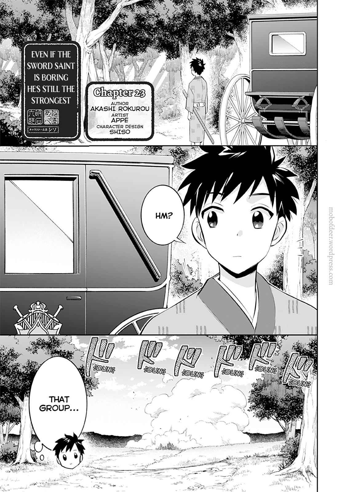 Jimi na Kensei wa Sore Demo Saikyou desu Chap 23 - Next Chap 24