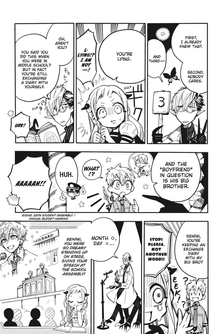 Toilet-Bound Hanako-kun Chap 12 - Next Chap 13