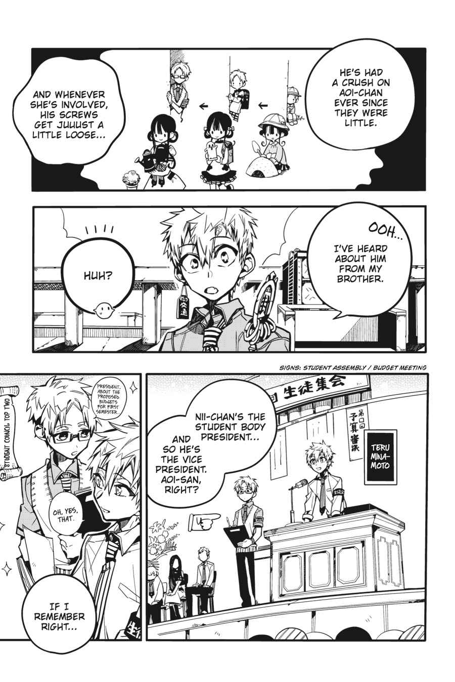 Toilet-Bound Hanako-kun Chap 24 - Next Chap 25