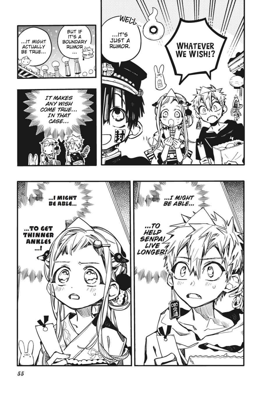 Toilet-Bound Hanako-kun Chap 37 - Next Chap 38