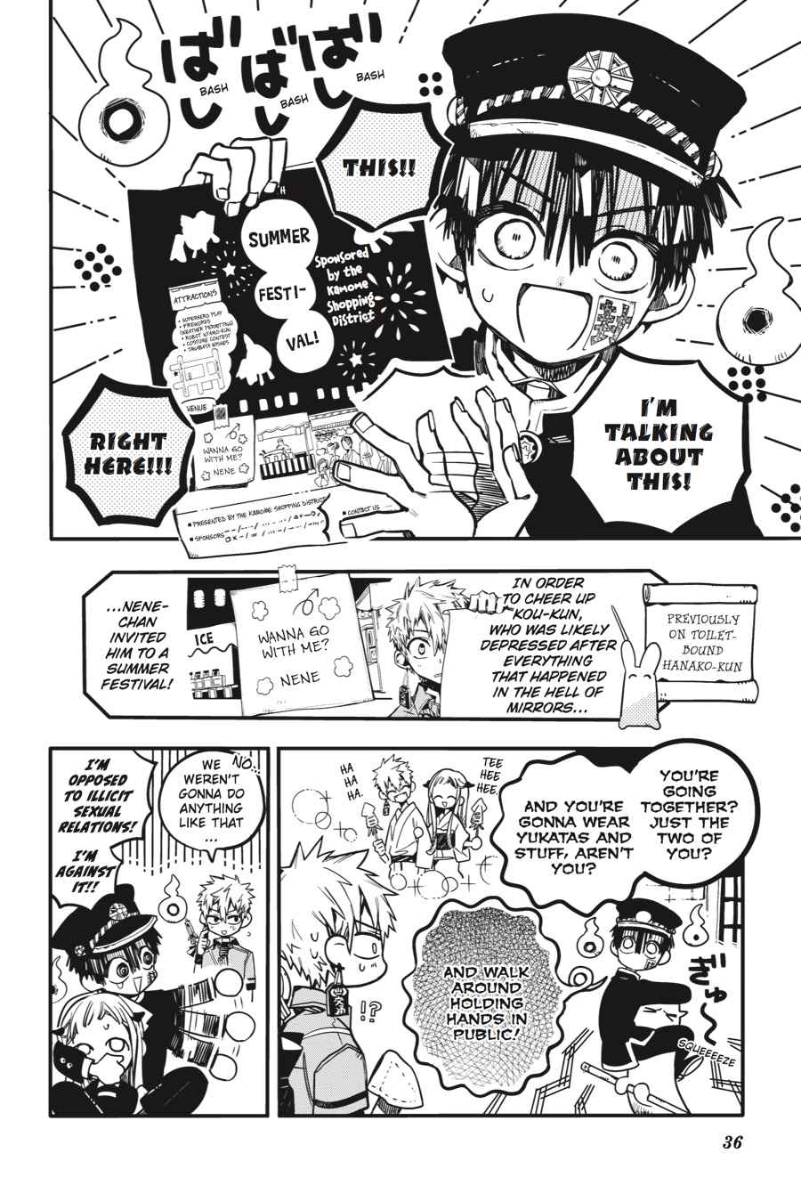 Toilet-Bound Hanako-kun Chap 37 - Next Chap 38