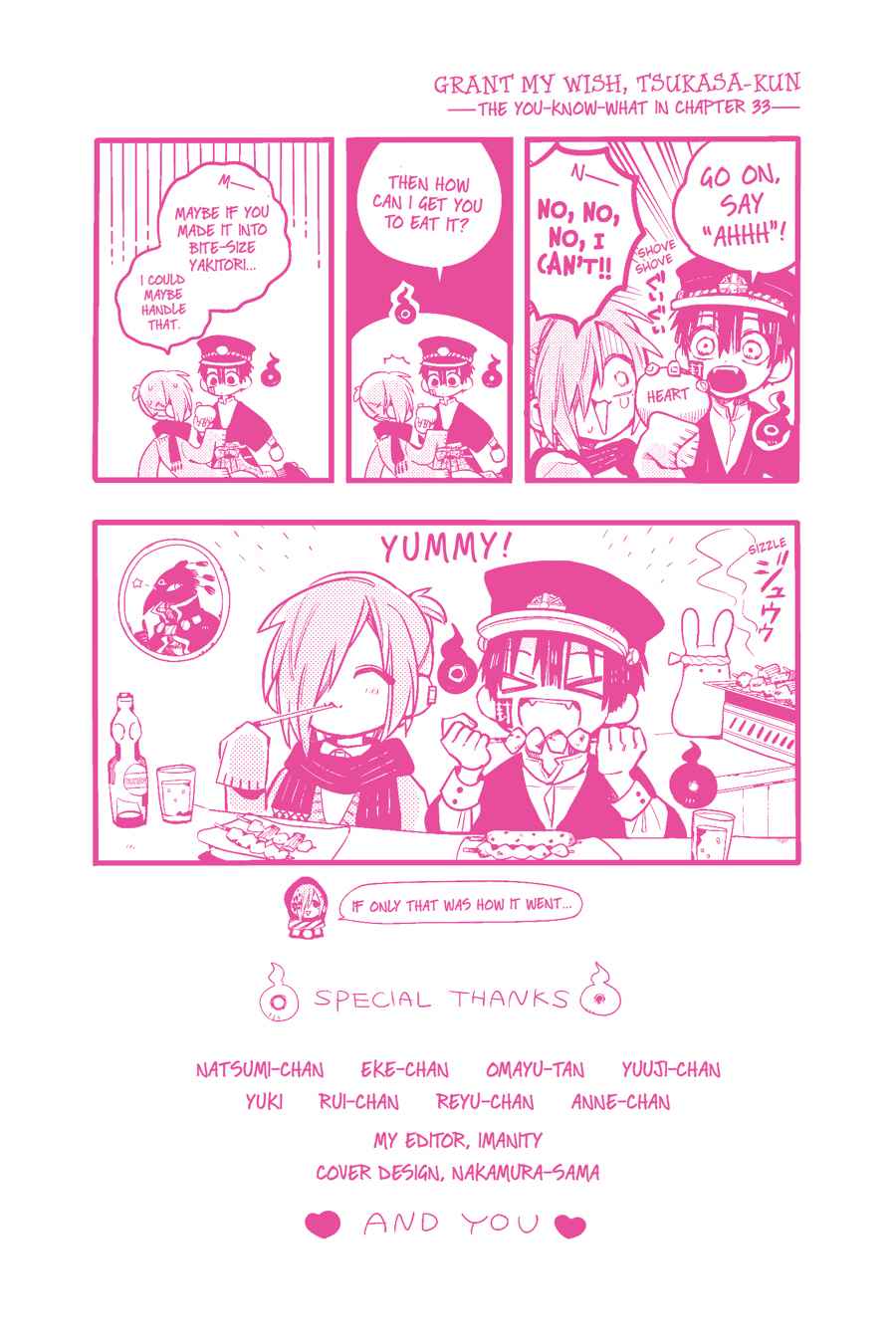 Toilet-Bound Hanako-kun Chap 35 - Next Chap 36