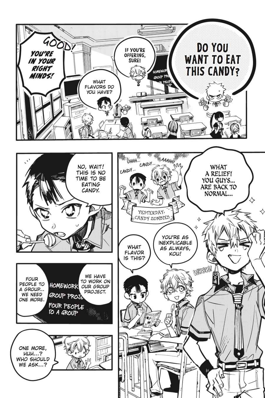 Toilet-Bound Hanako-kun Chap 39 - Next Chap 40