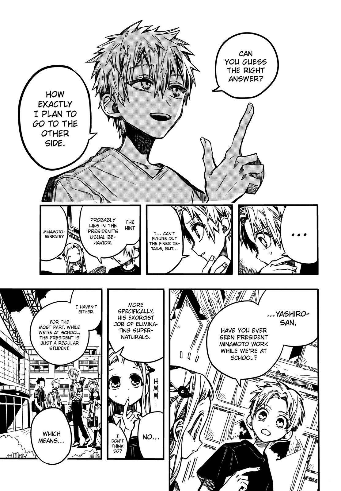 Toilet-Bound Hanako-kun Chap 73 - Next Chap 74
