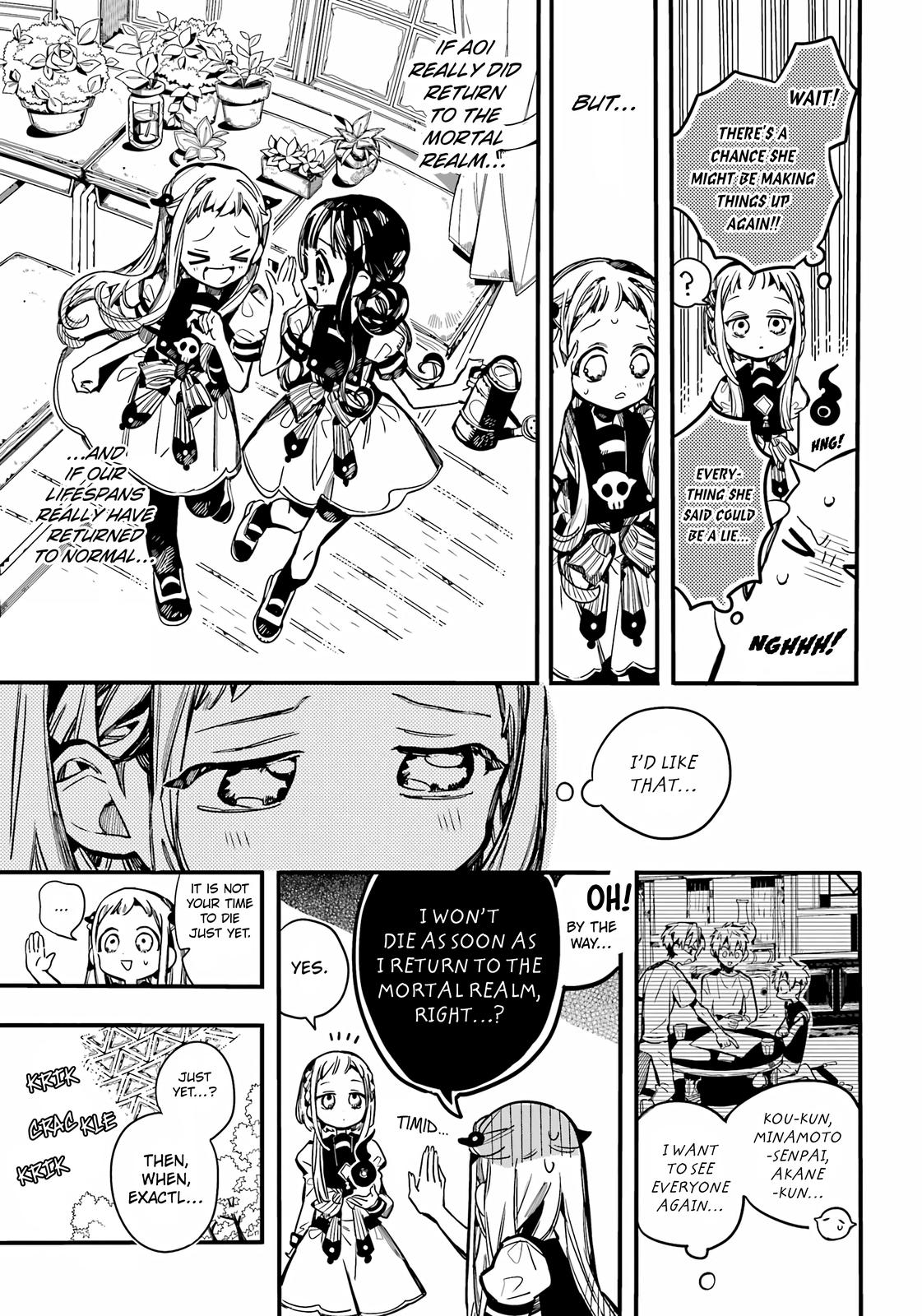 Toilet-Bound Hanako-kun Chap 95 - Next Chap 96