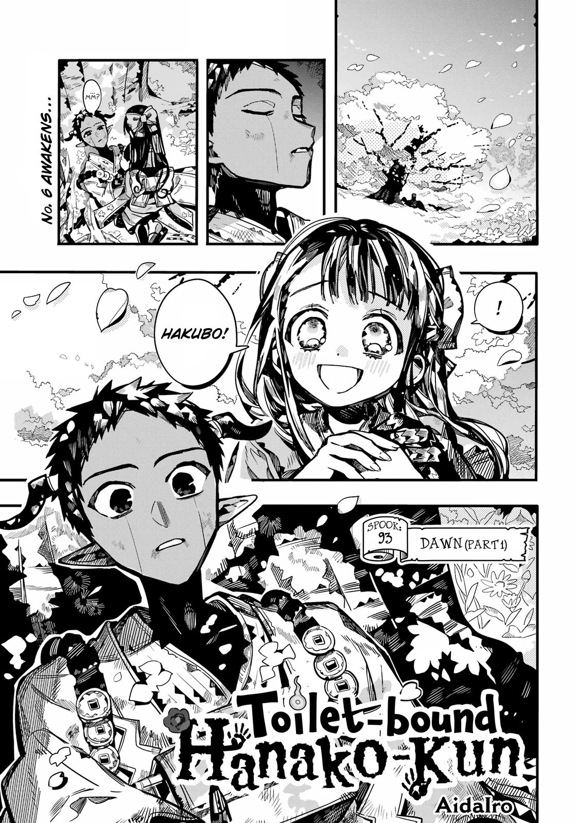 Toilet-Bound Hanako-kun Chap 93 - Next Chap 94