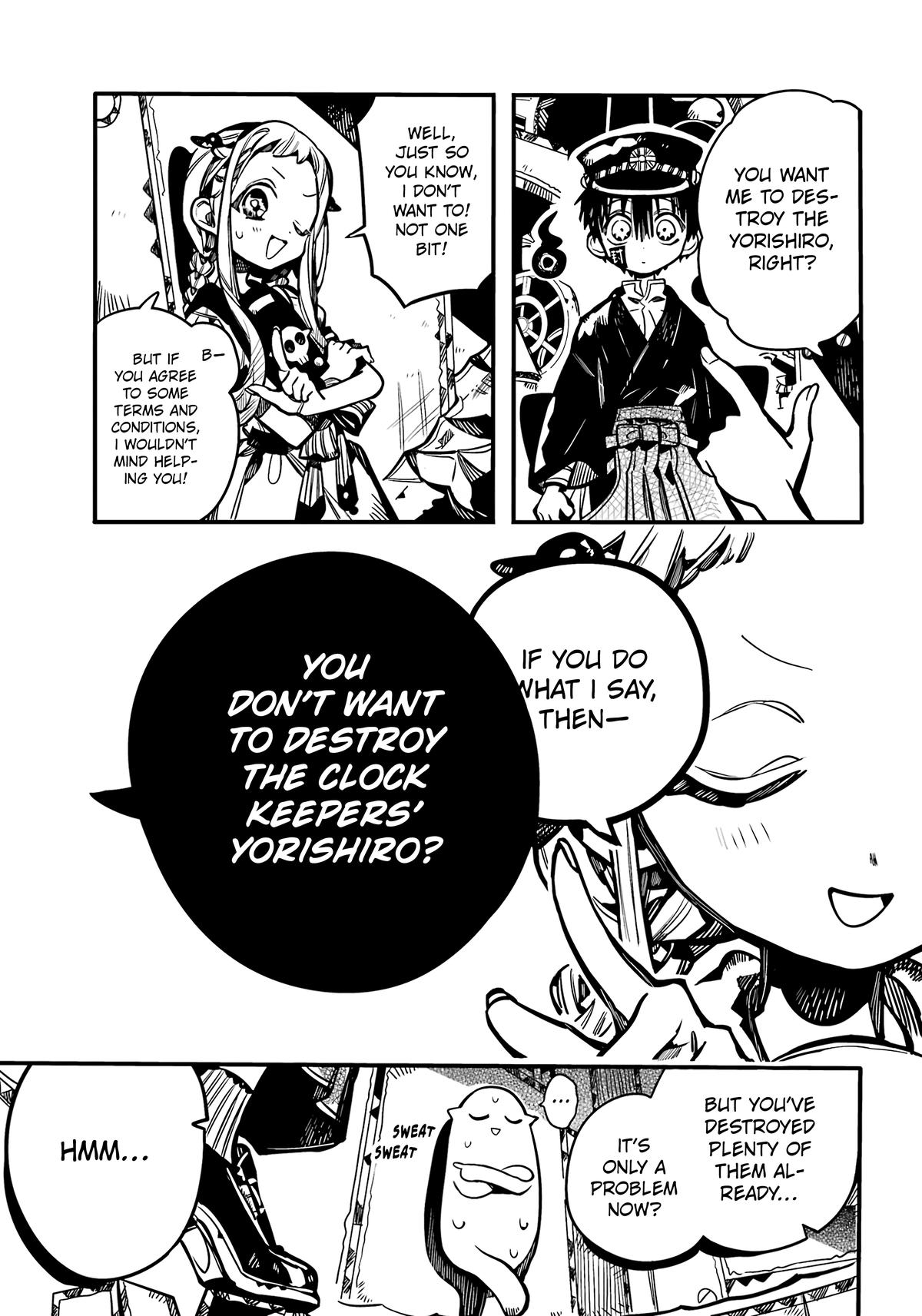 Toilet-Bound Hanako-kun Chap 106 - Next Chap 107