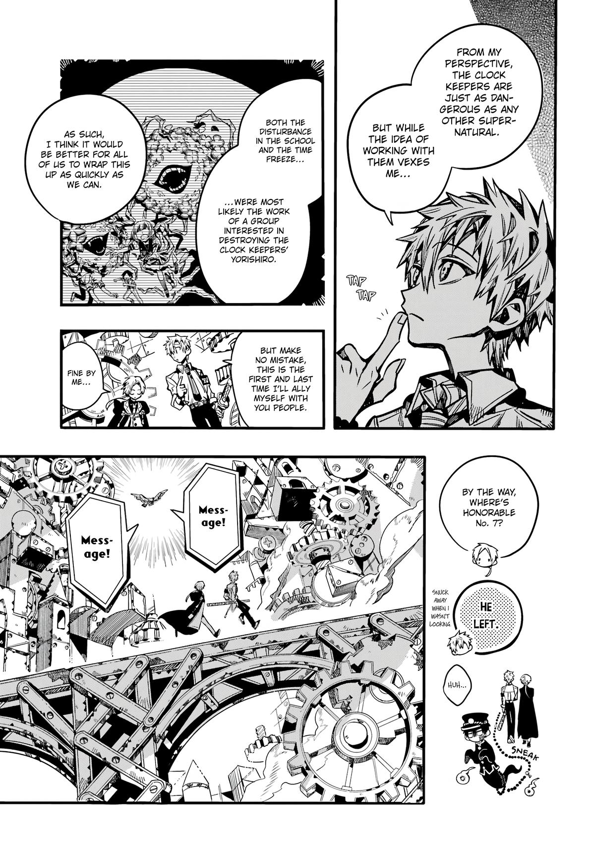 Toilet-Bound Hanako-kun Chap 108 - Next Chap 109