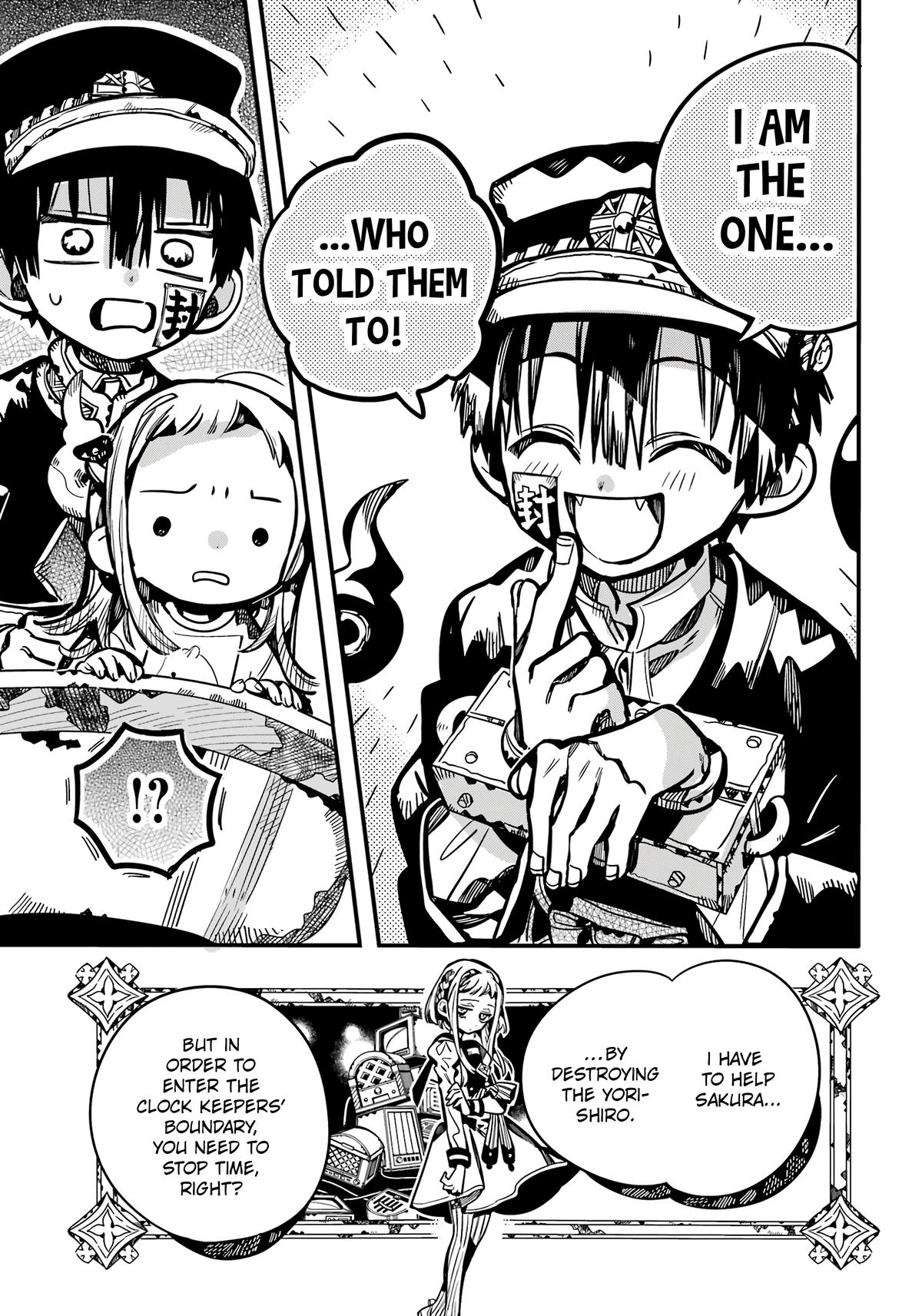 Toilet-Bound Hanako-kun Chap 109 - Next Chap 110