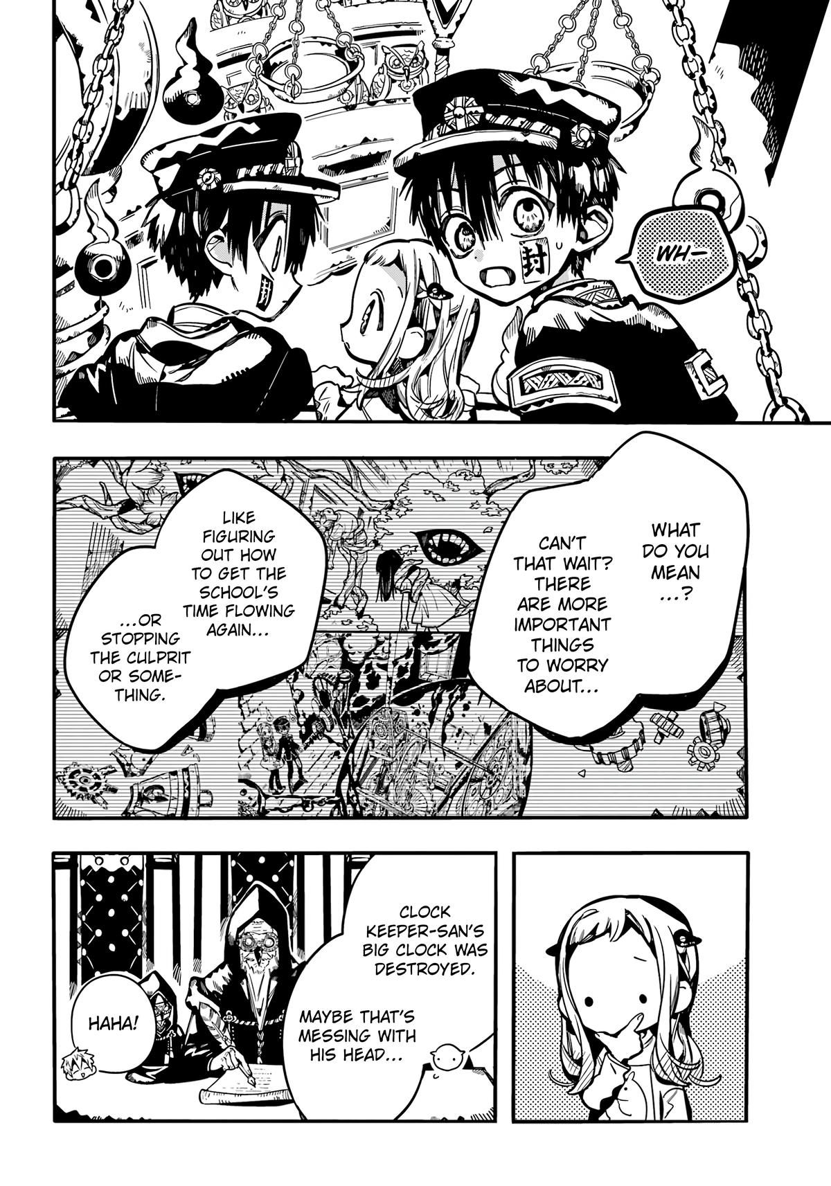 Toilet-Bound Hanako-kun Chap 109 - Next Chap 110