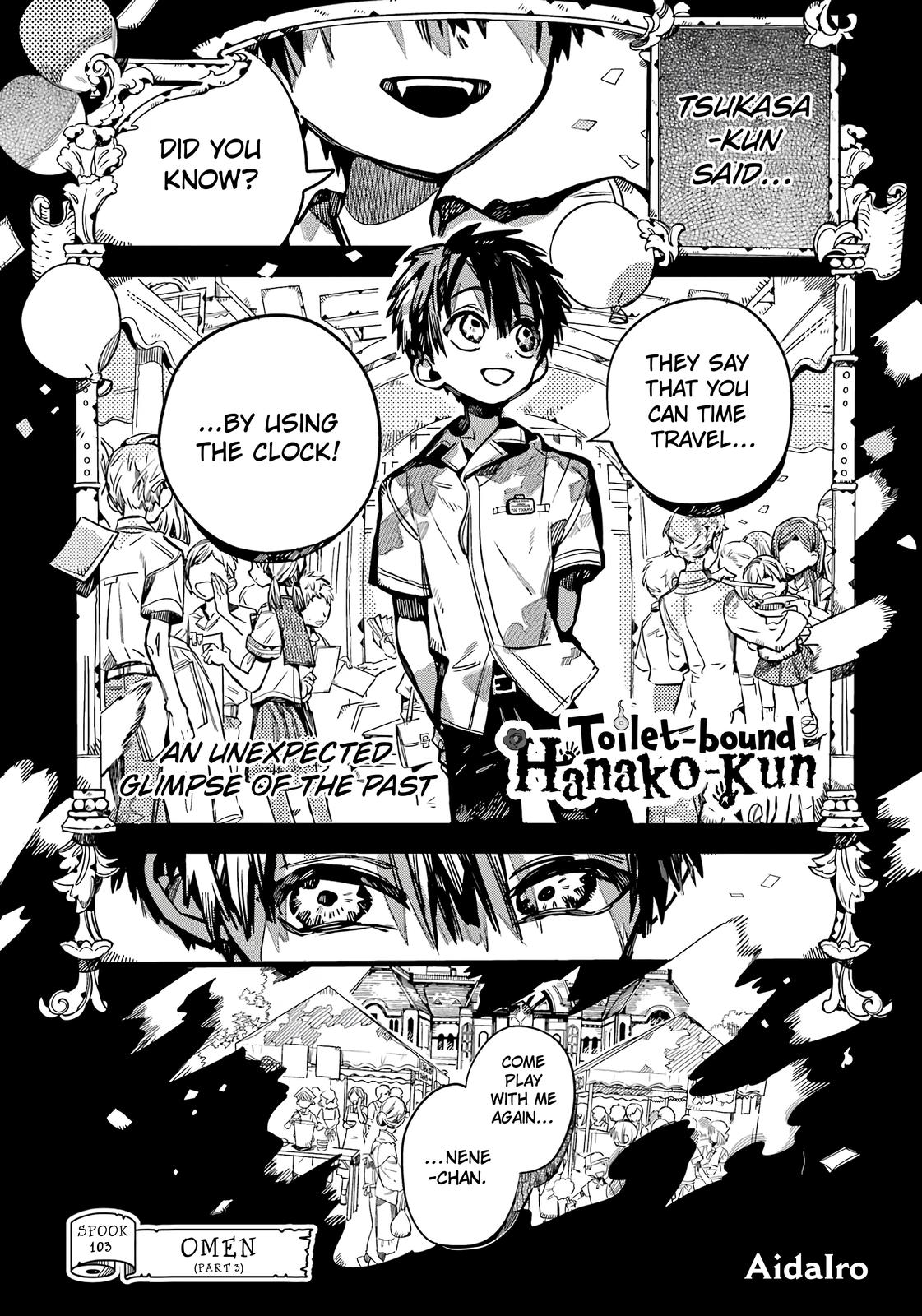 Toilet-Bound Hanako-kun Chap 103 - Next Chap 104