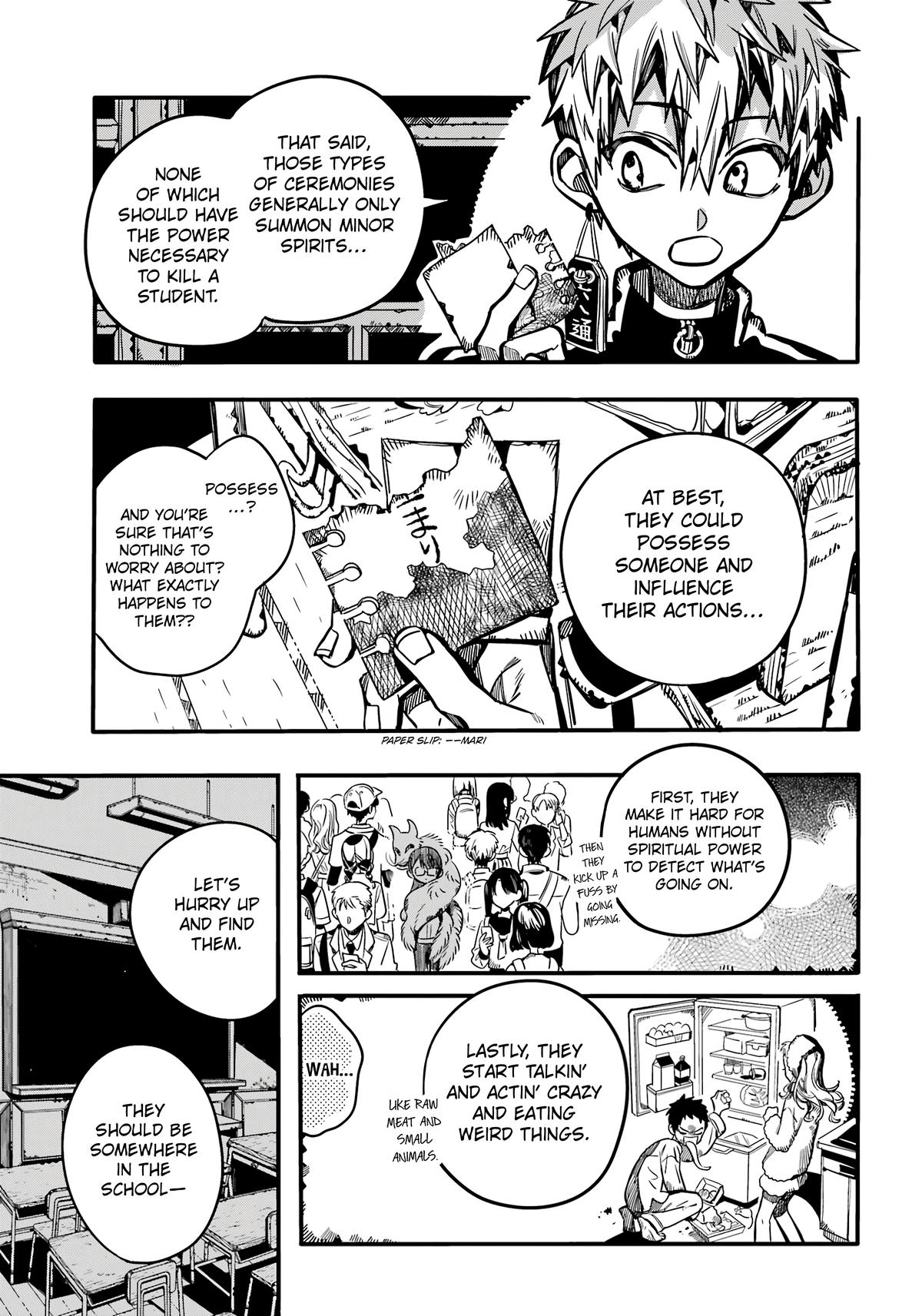 Toilet-Bound Hanako-kun Chap 115 - Next Chap 116