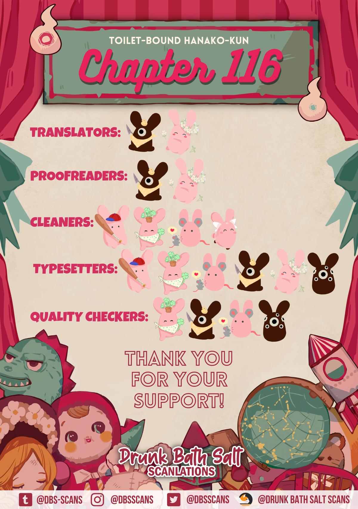 Toilet-Bound Hanako-kun Chap 116 - Next Chap 117