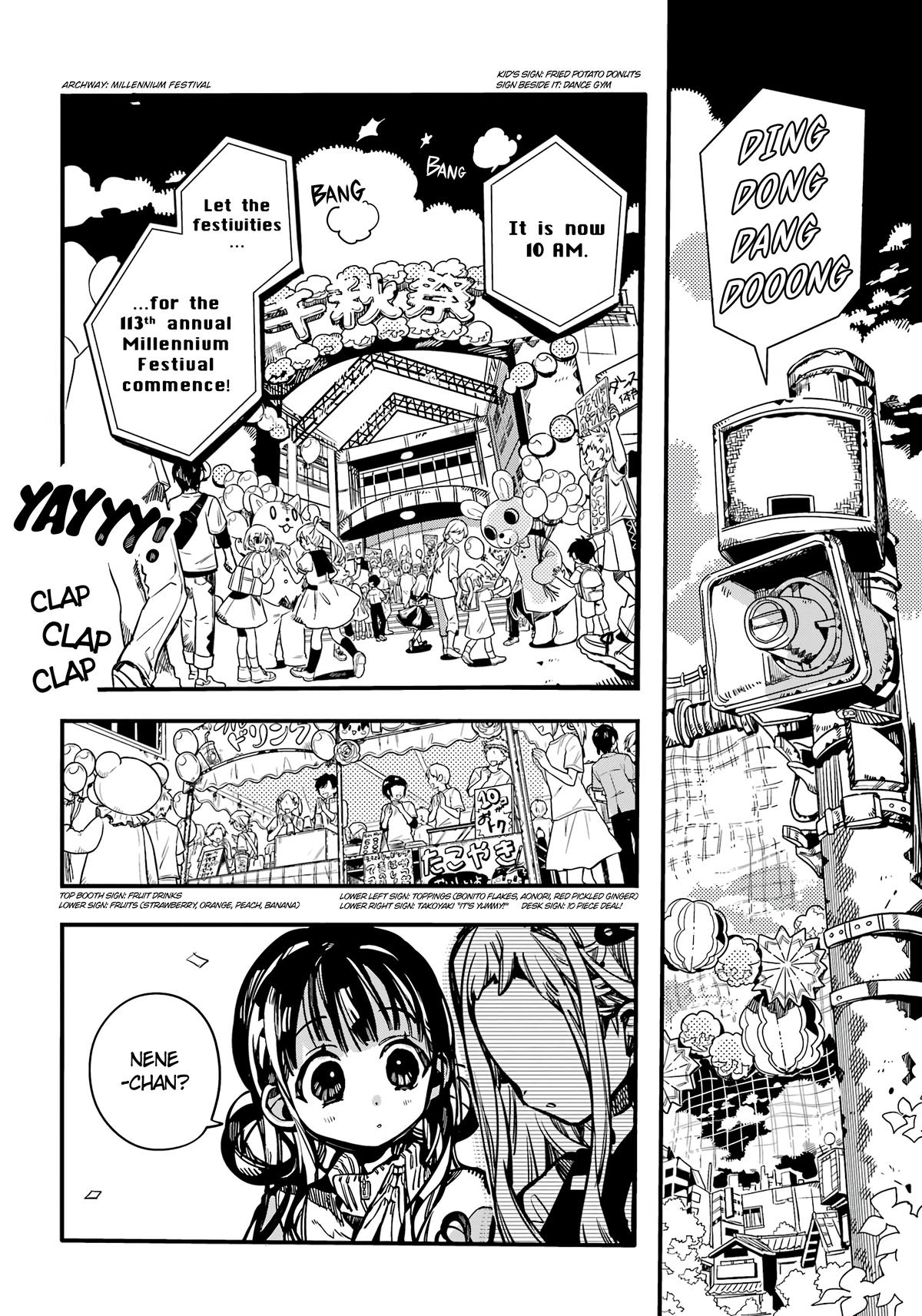 Toilet-Bound Hanako-kun Chap 111 - Next Chap 112