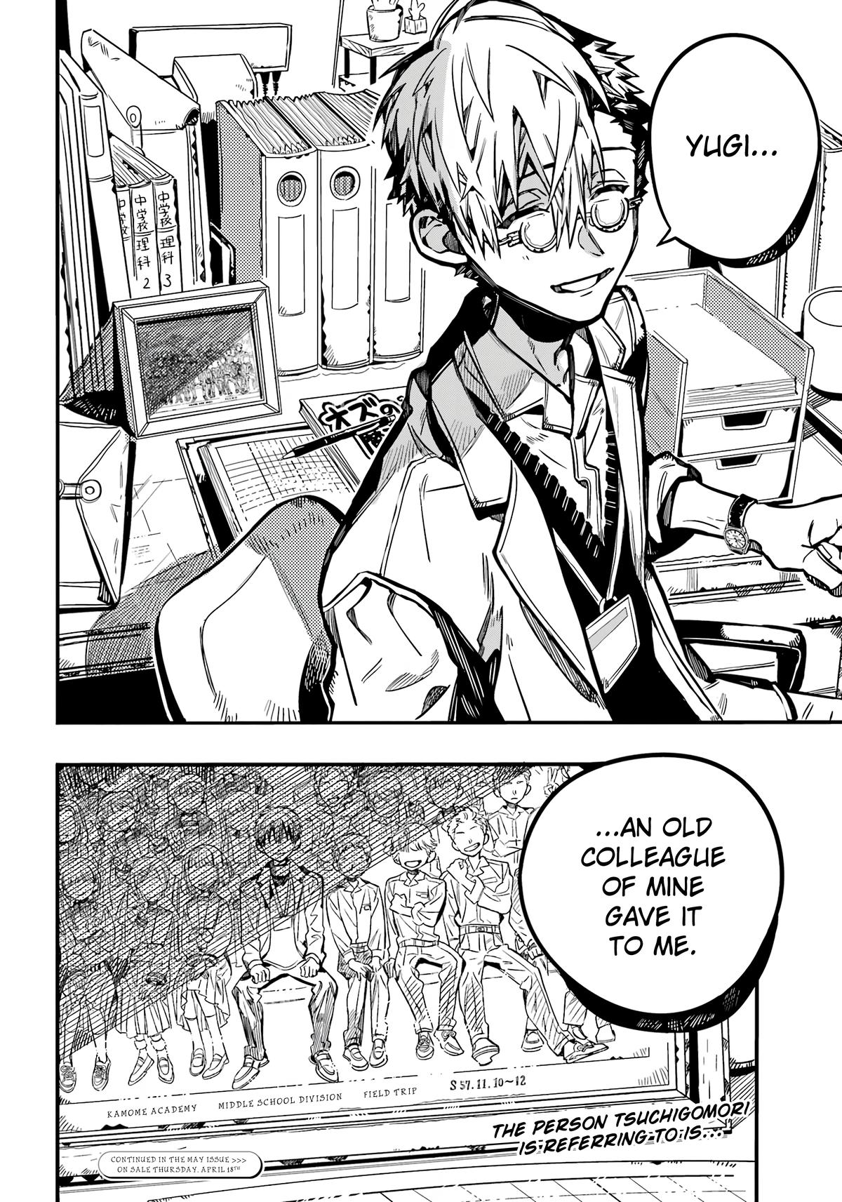 Toilet-Bound Hanako-kun Chap 112 - Next Chap 113