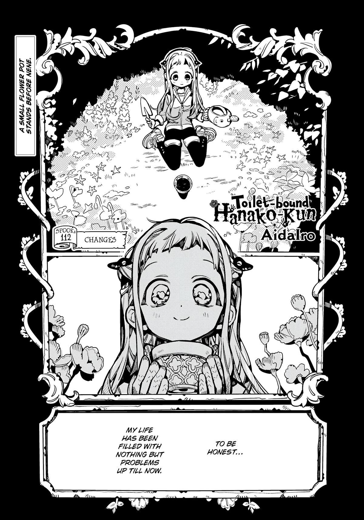 Toilet-Bound Hanako-kun Chap 112 - Next Chap 113