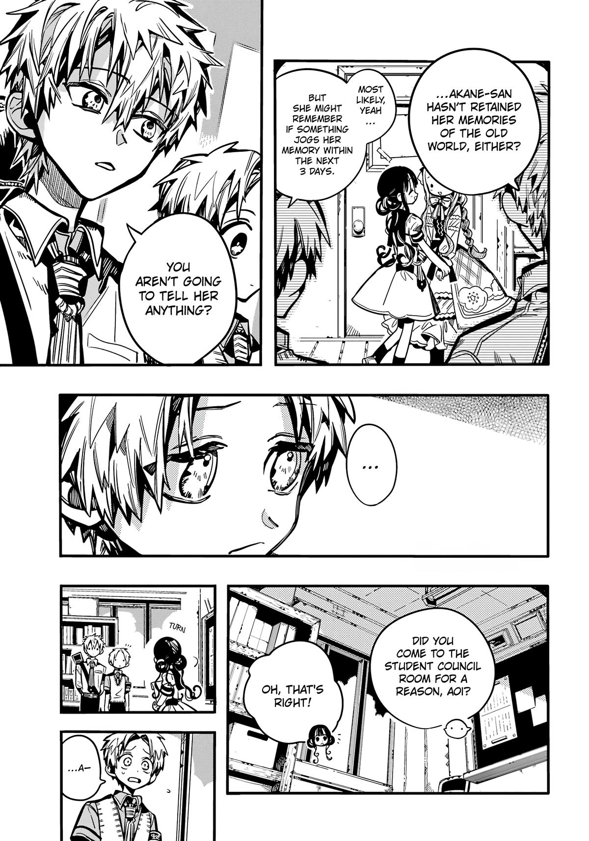 Toilet-Bound Hanako-kun Chap 113 - Next Chap 114