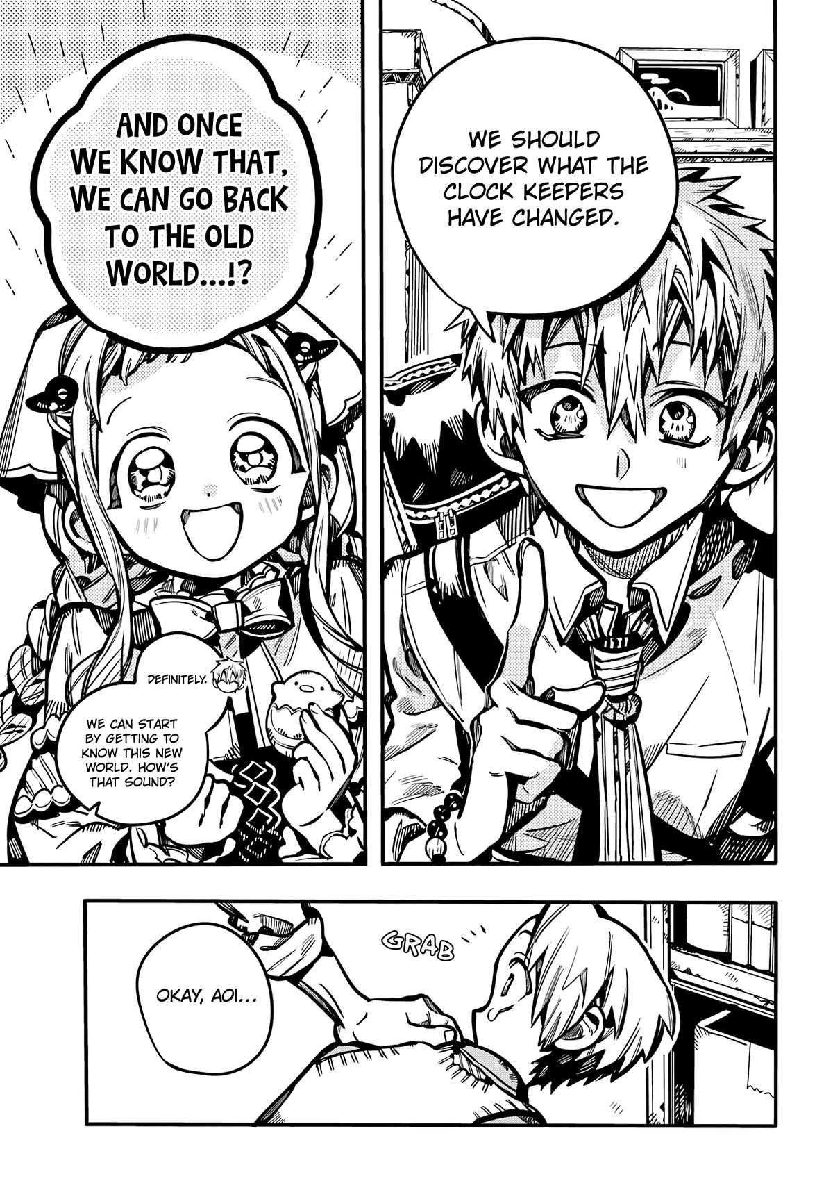 Toilet-Bound Hanako-kun Chap 113 - Next Chap 114