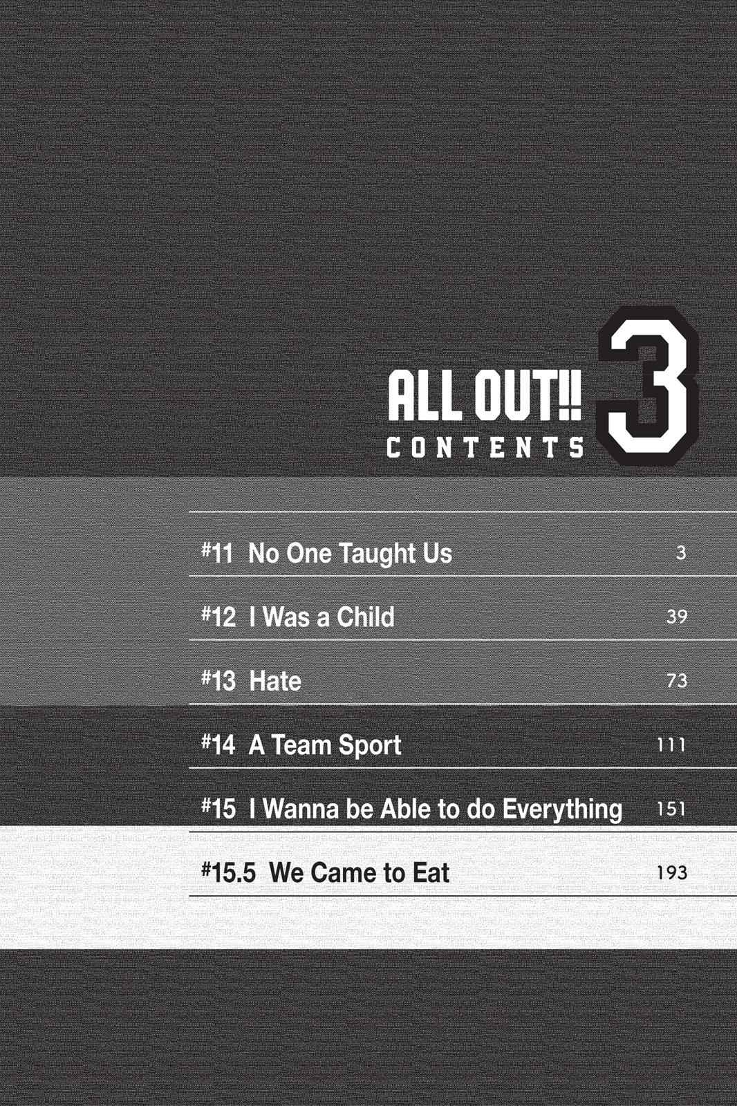 All Out!! Chap 11 - Next Chap 12