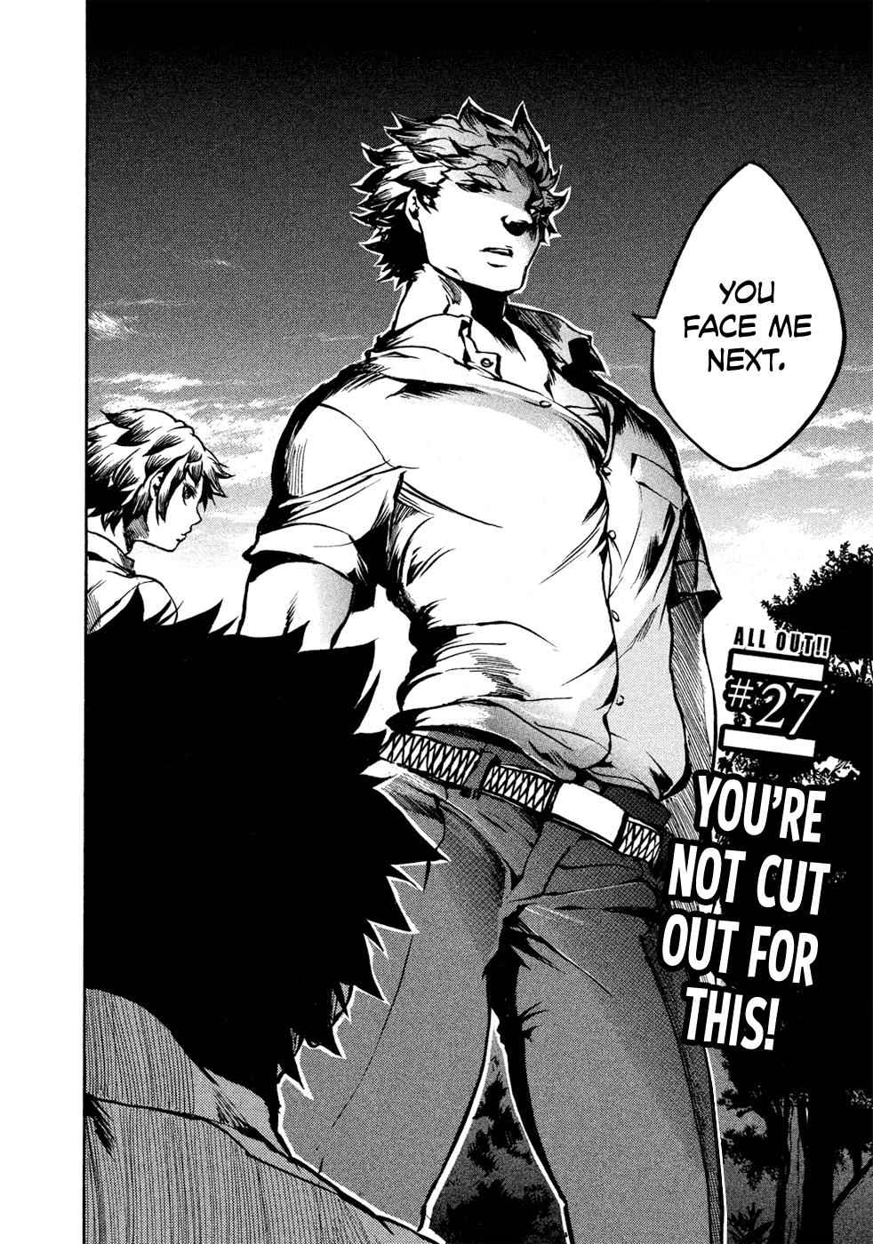All Out!! Chap 27 - Next Chap 28