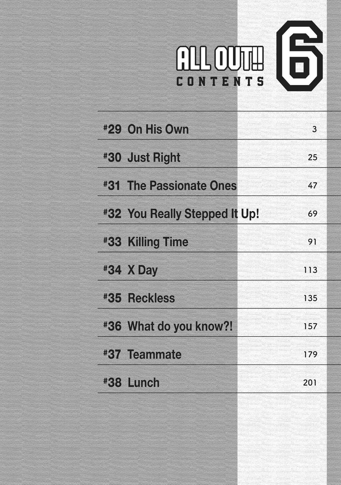 All Out!! Chap 29 - Next Chap 30