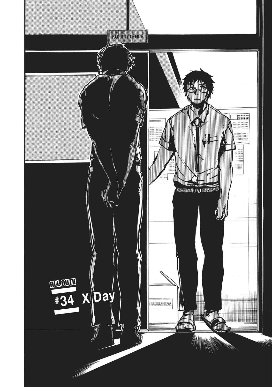 All Out!! Chap 34 - Next Chap 35