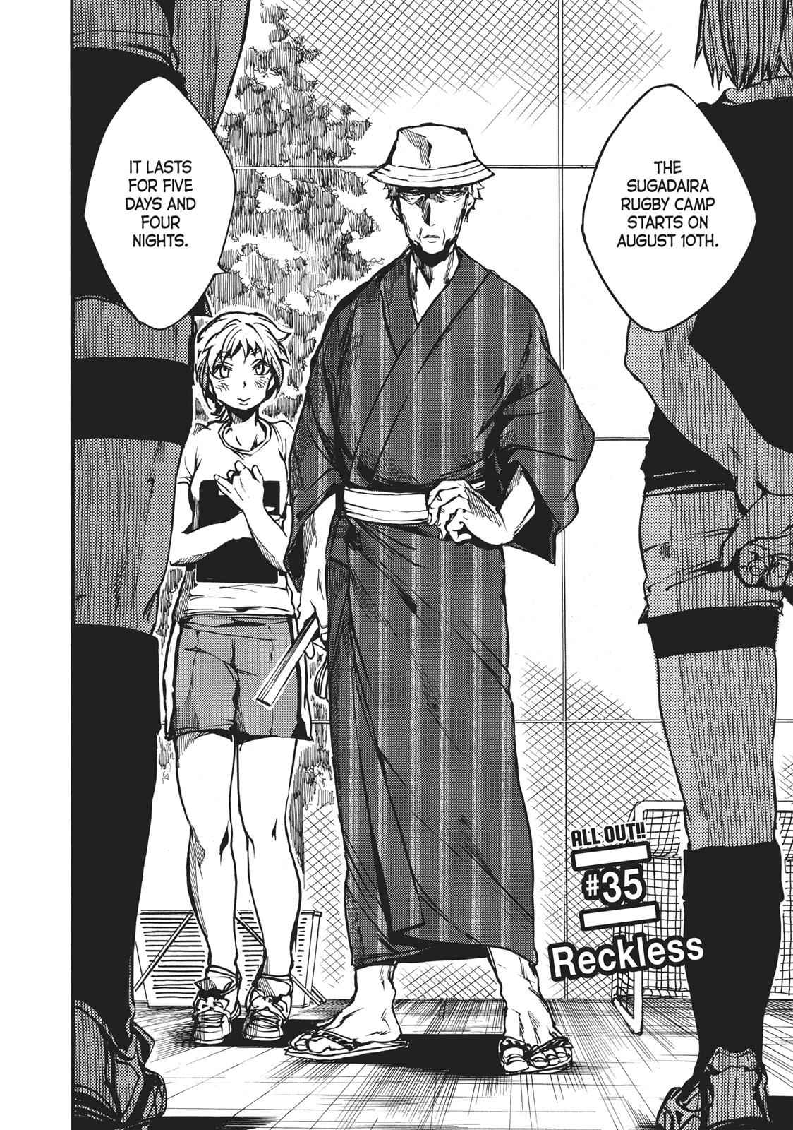 All Out!! Chap 35 - Next Chap 36