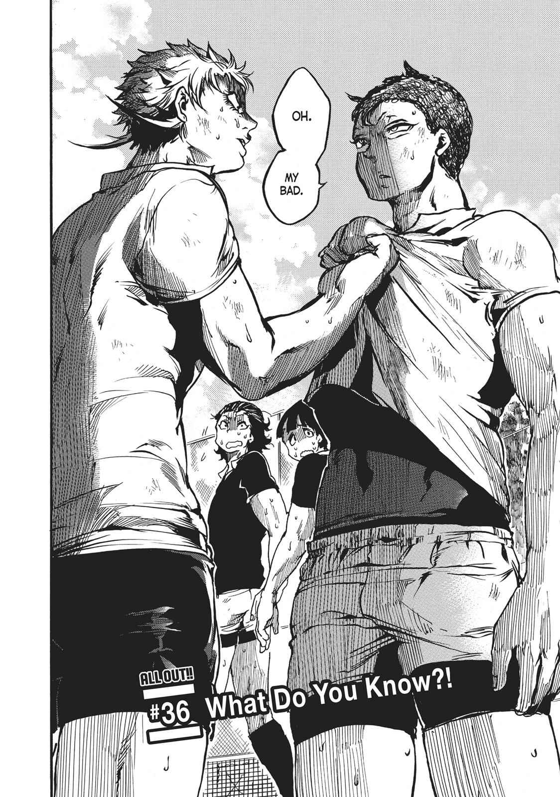 All Out!! Chap 36 - Next Chap 37