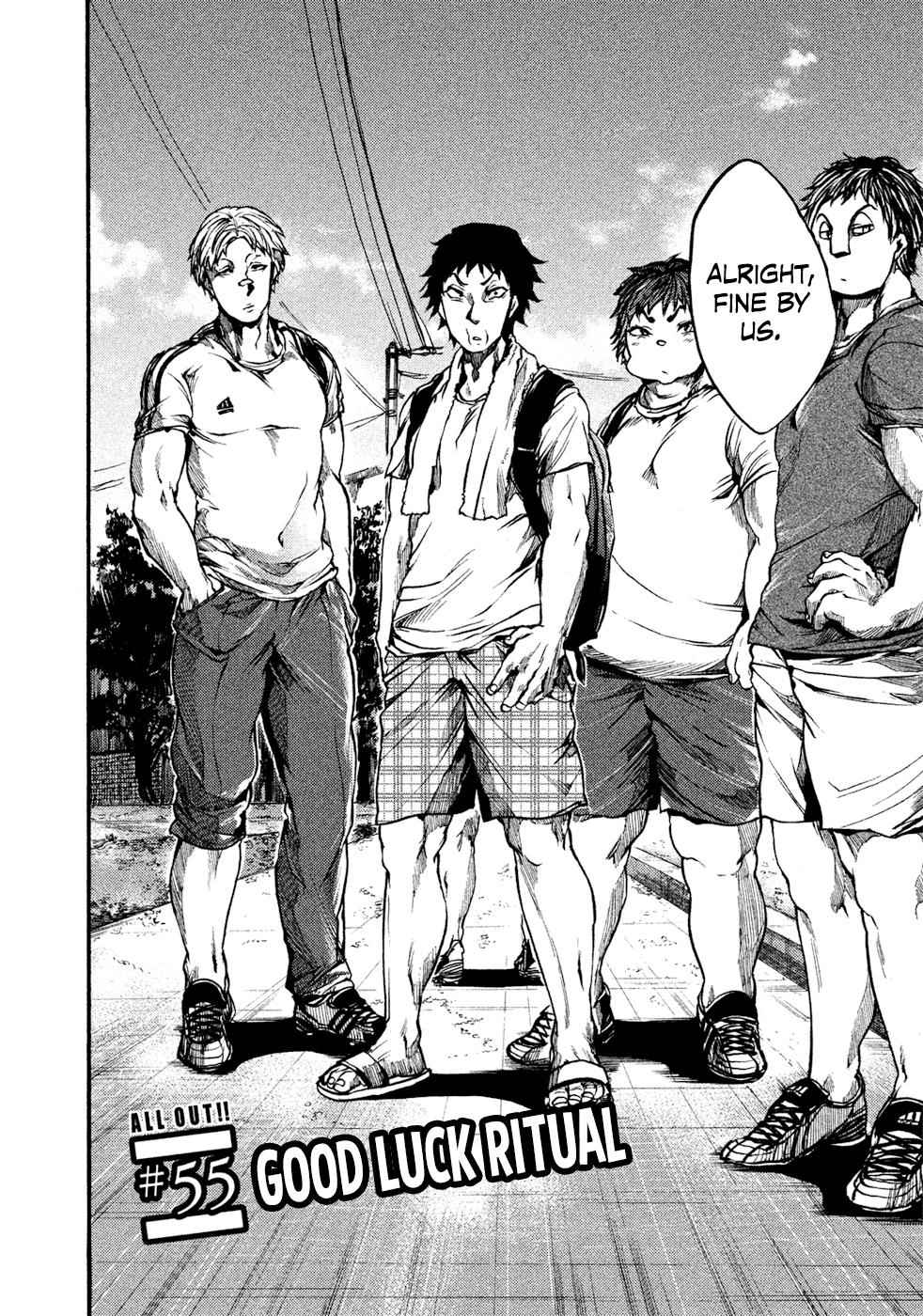All Out!! Chap 55 - Next Chap 56
